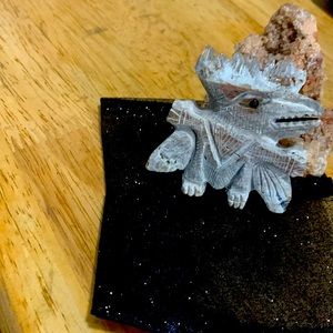 Little Dino Crystal and Rock.